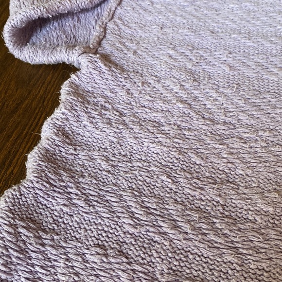 Free People Sweater, Lilac, Medium, 87% Cotton - Picture 8 of 11